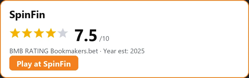 Recommended alternative casino, rated 7.5 out of 10